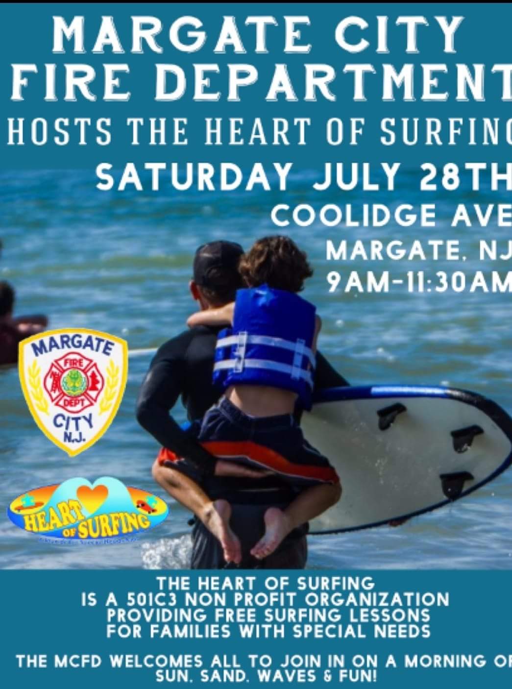 July 28th Heart of Surfing is in Margate