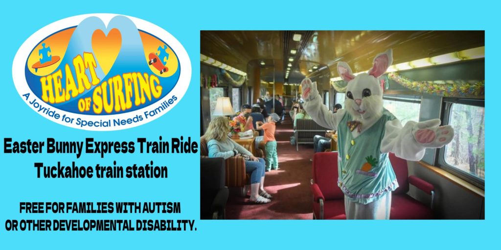 Easter Train Ride Heart of Surfing Easter Bunny Express Train Ride - Heart of Surfing